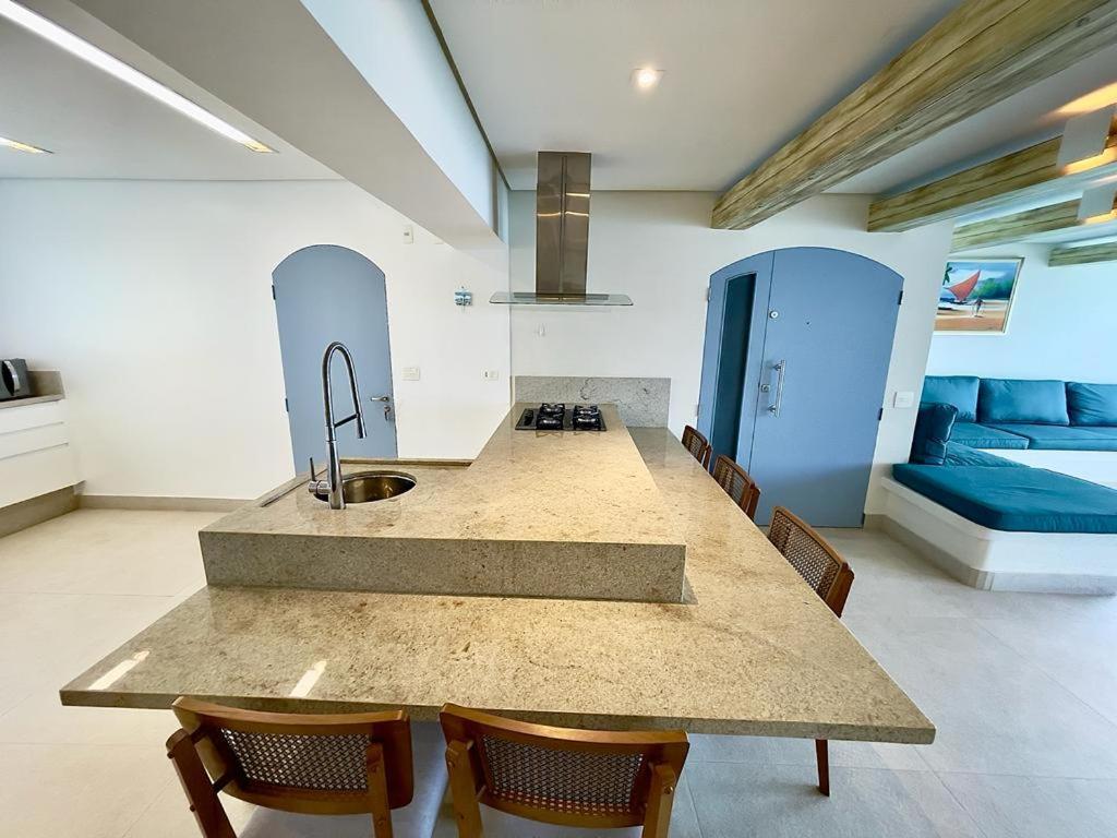 Apartamento Guaruja Morro Do Maluf De Frente Ao Mar! Екстериор снимка