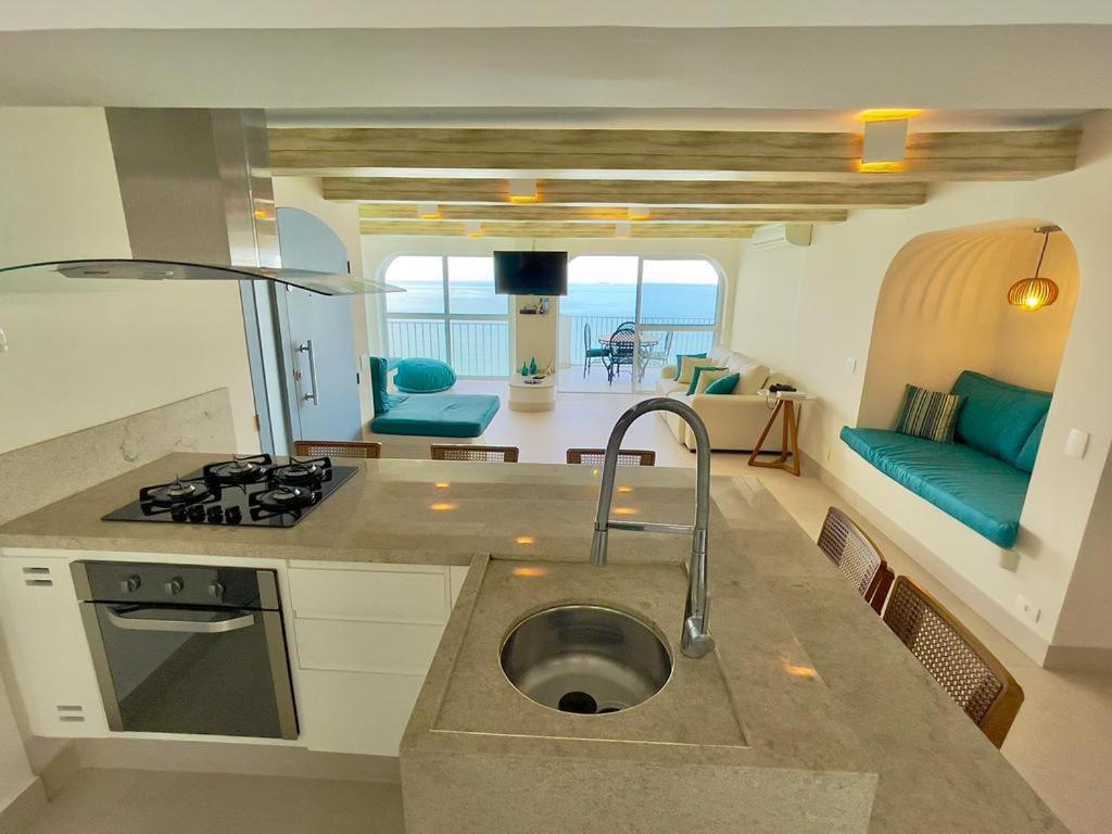 Apartamento Guaruja Morro Do Maluf De Frente Ao Mar! Екстериор снимка